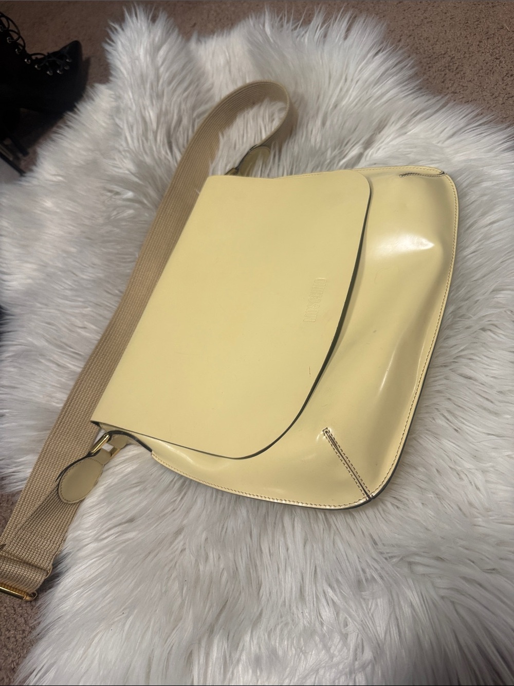 Moschino leather crossbody